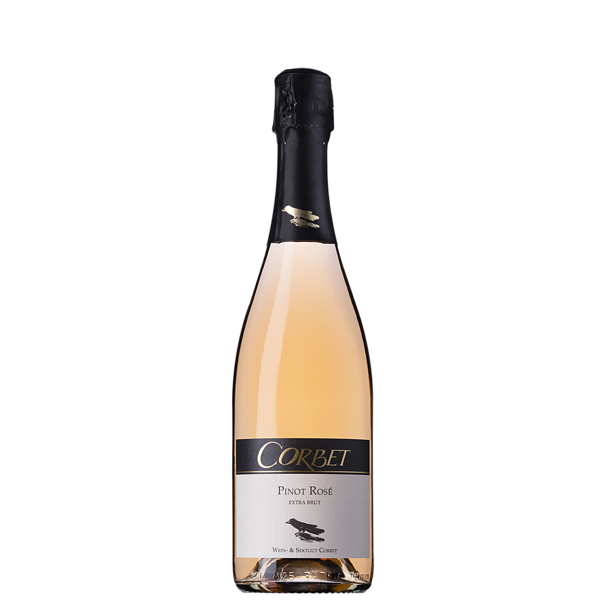 Bild SILBER für 2020 Pinot Rosé extra brut | © Wein- & Sektgut Corbet